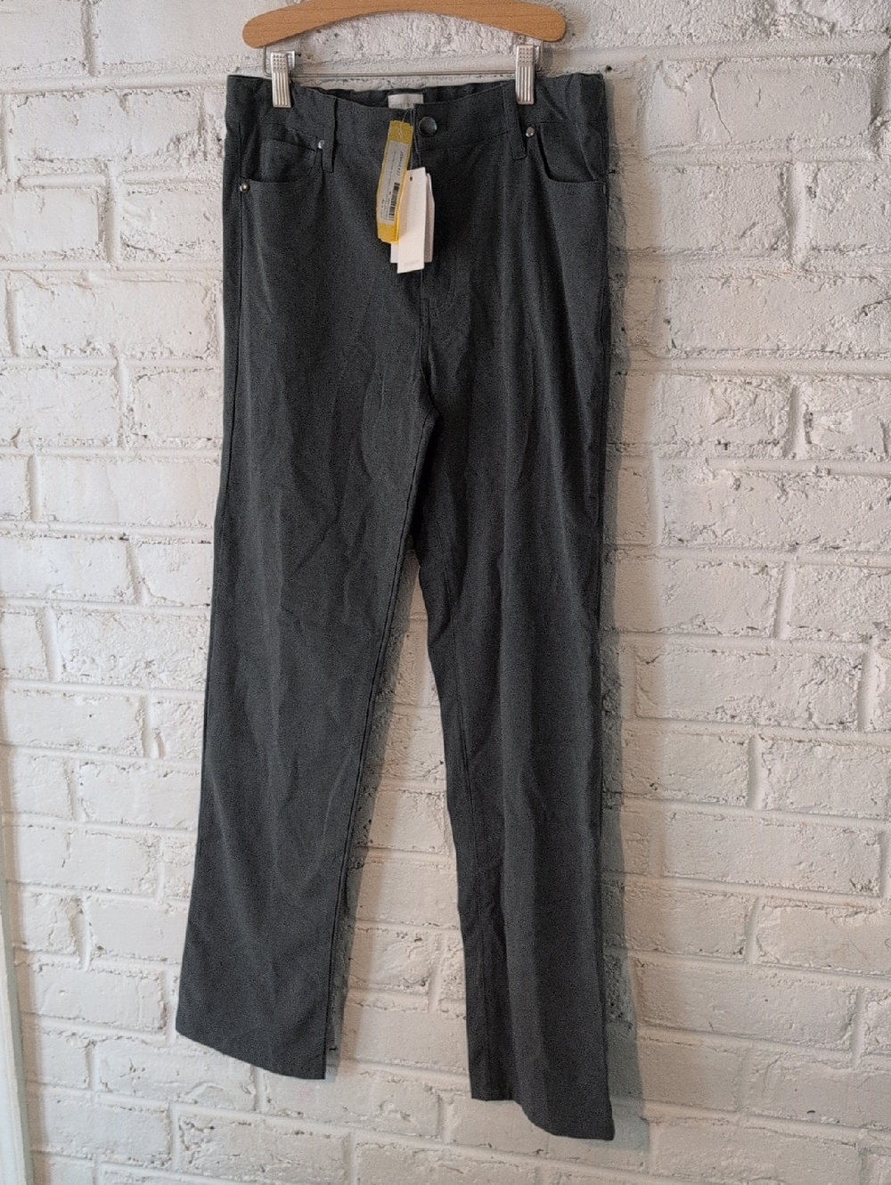 NWT Odin And Ivy The Classic Comfort Flex Stretch Twill Pants Dark Green